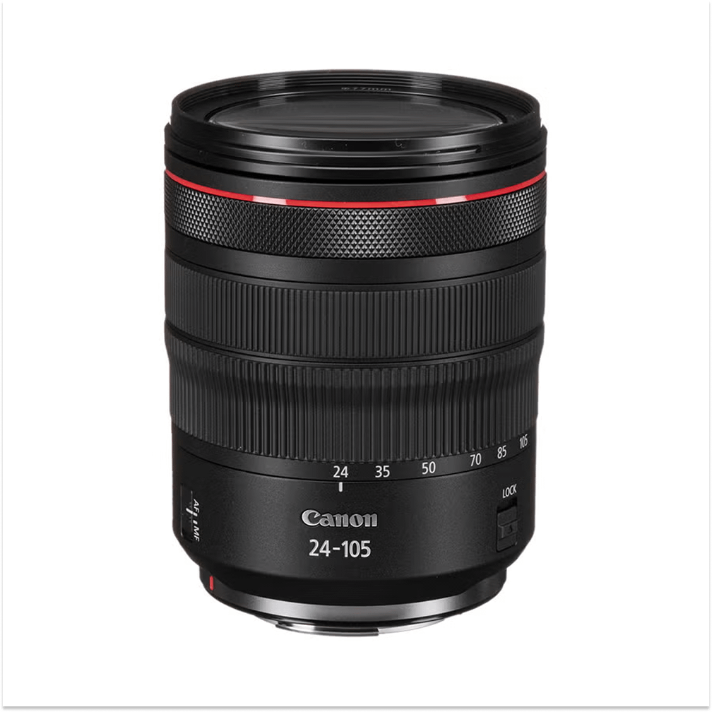 RF 24-105mm f/4L IS USM Lens Black