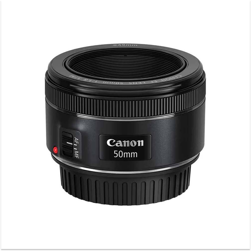 50mm F/1.8 STM Standard Lens For Camera Black
