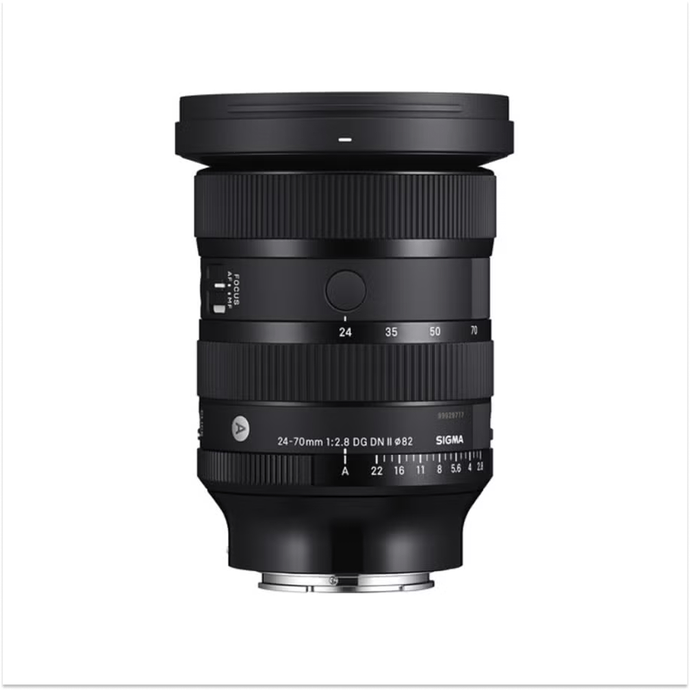 Sigma 24-70mm F/2.8 DG DN II Art Lens (Sony E)