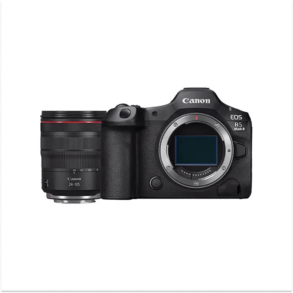 EOS R5 Mark II Mirrorless Camera + RF 24-105mm F4L IS USM Lens