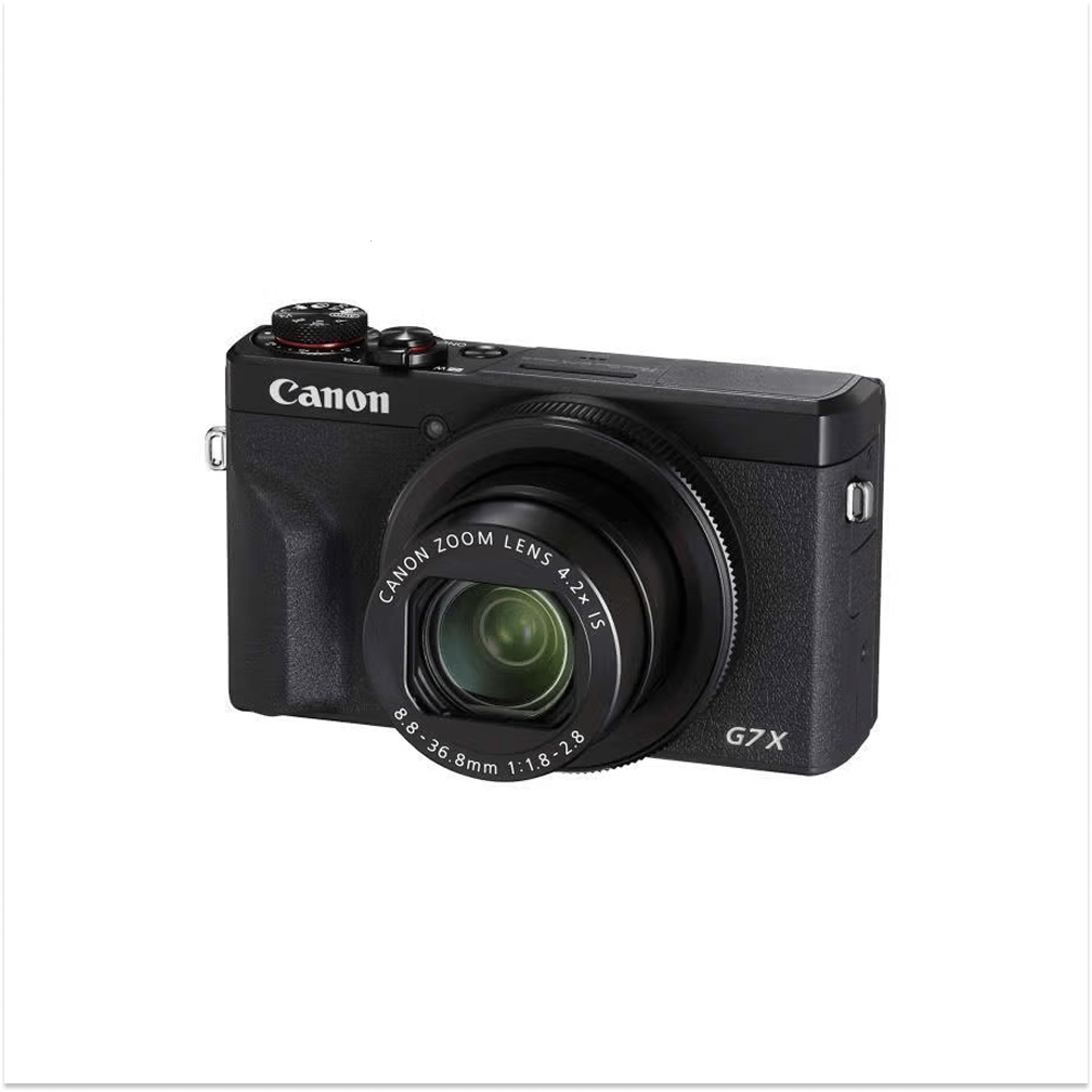 PowerShot G7 X Mark III Point And Shoot Camera 20.1MP 4.2x Zoom With Tilt Touchscreen, Built-In Wi-Fi And Bluetooth Black