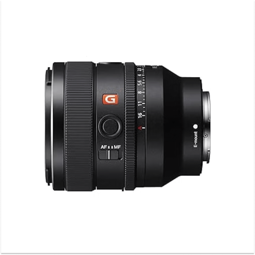 E Mount FE 50 mm F1.4 GM Full Frame Lens (SEL50F14GM) | Lightweight & Compact | Beautiful Bokeh | Extraordinary Resolution Black