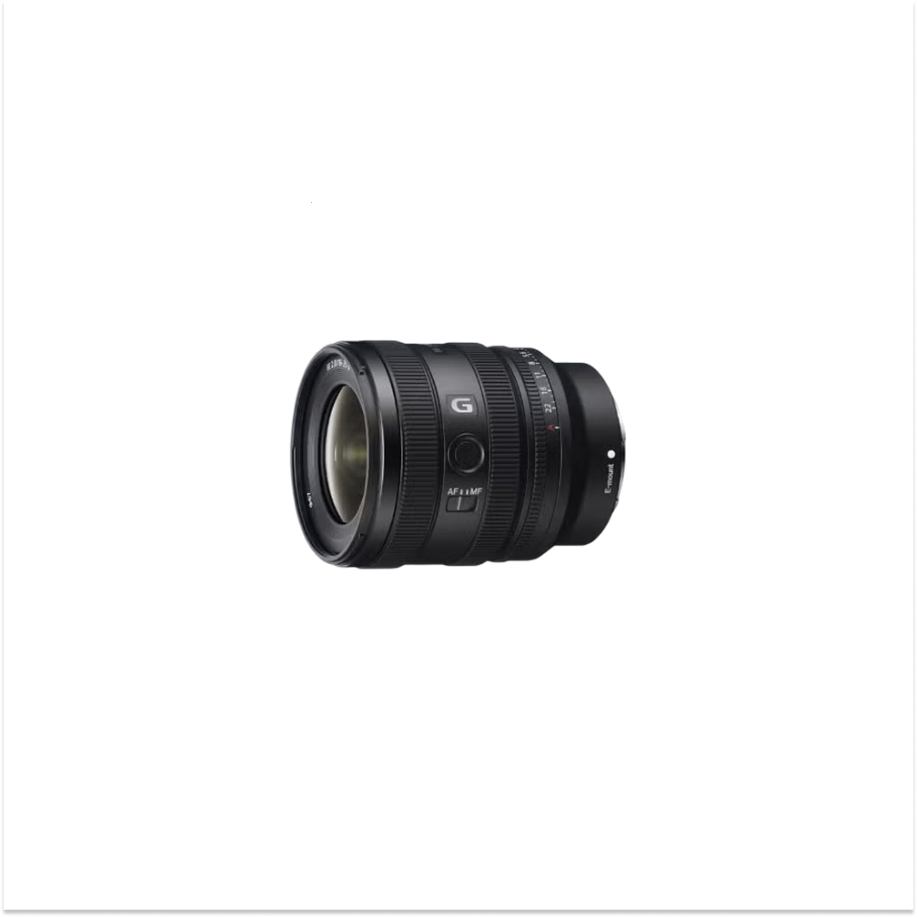 Sony 16-25mm lens Black