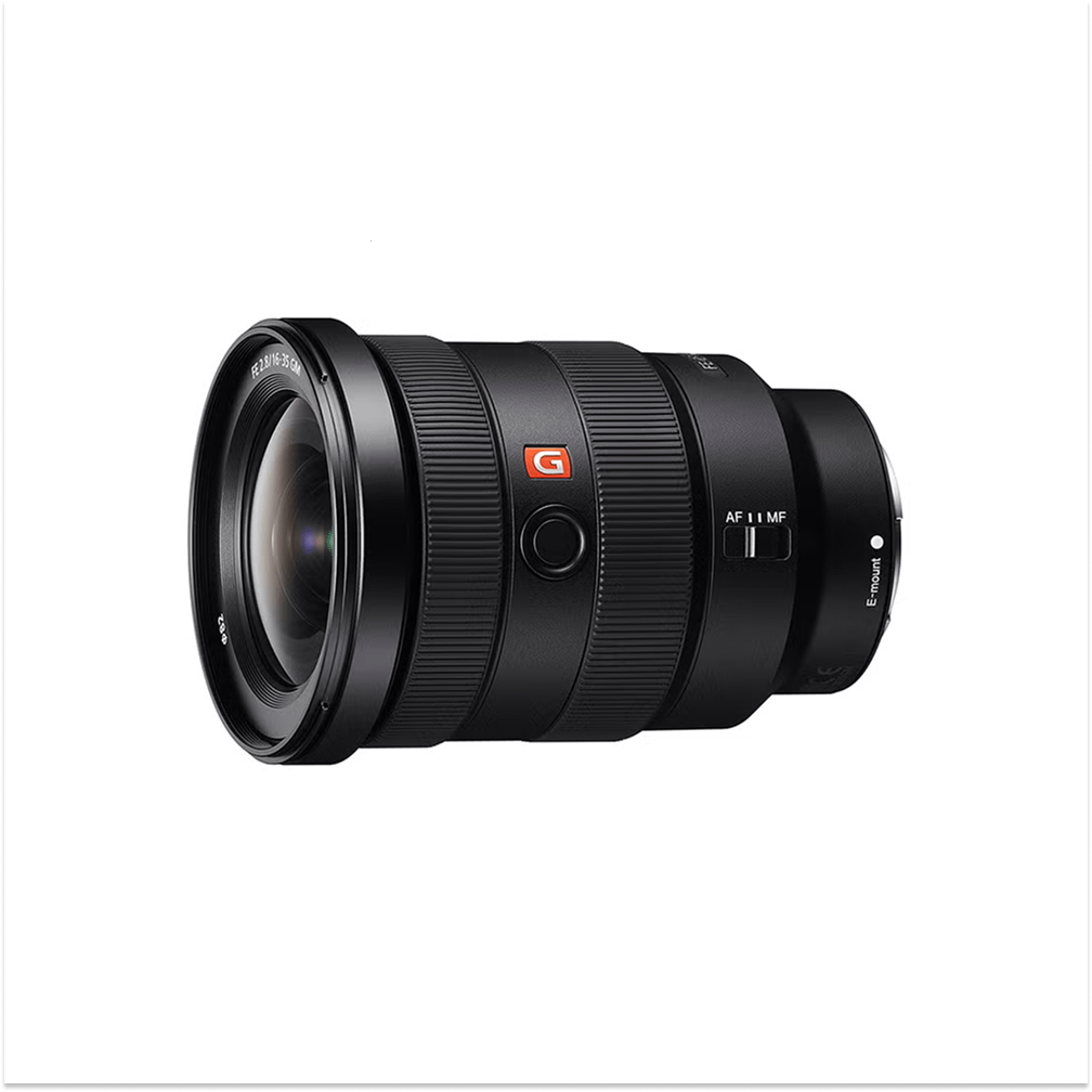 FE 16–35 mm F2.8 Premium G Master Series Wide-Angle Zoom Lens And Smooth Bokeh, SEL1635GM, Black, 1 Year Warranty Black