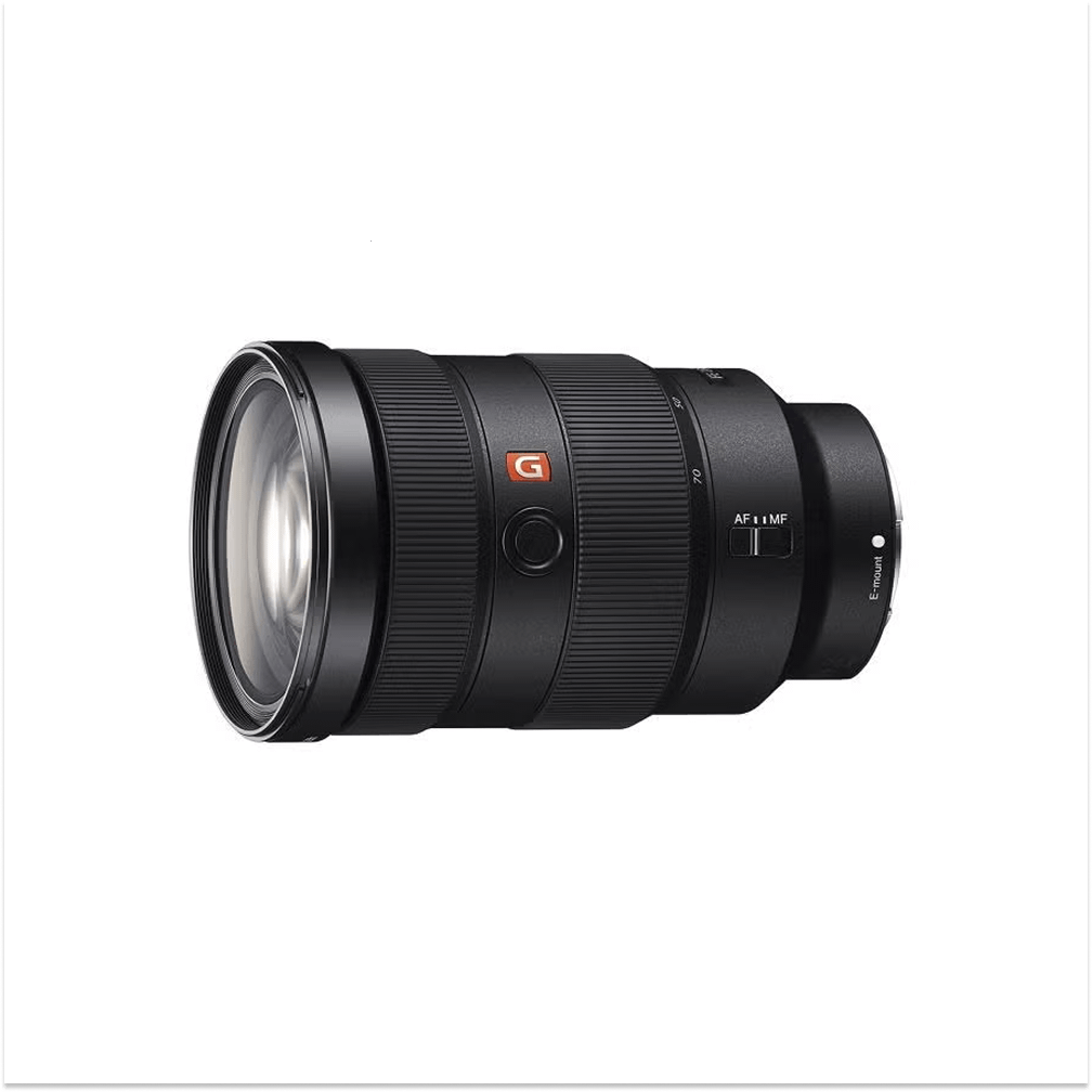 Fe 24-70Mm F2.8 G Master Mid-Range Telephoto Prime Lens, Circular 9 Blade Aperture For Beautiful DefocUS Effects, Sel2470Gm, Black Black
