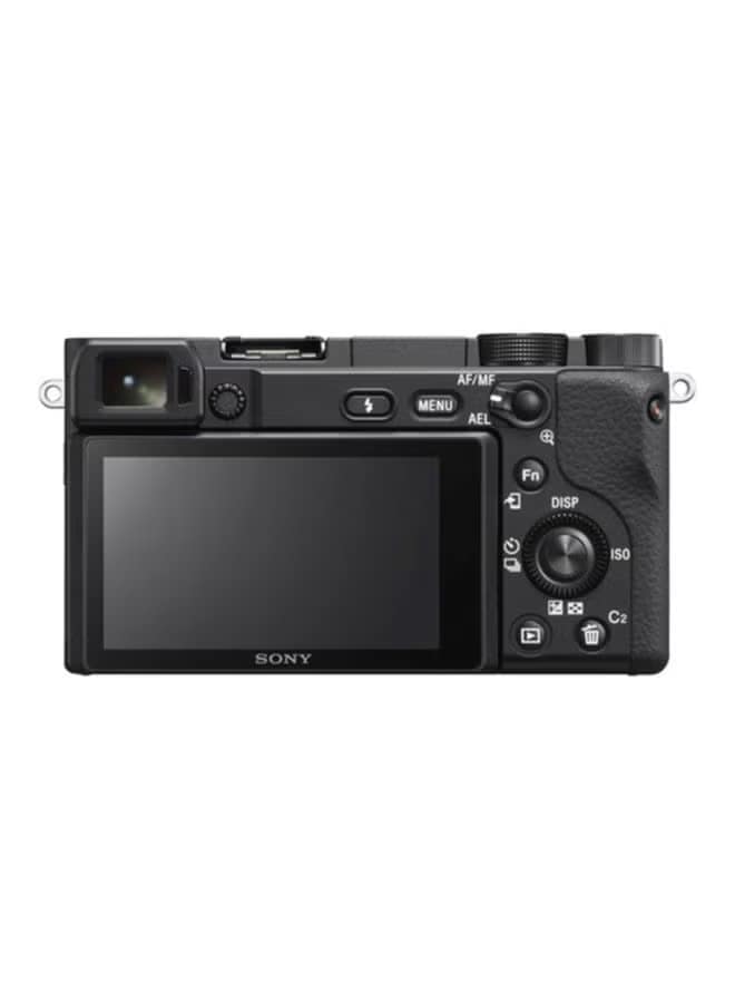 Alpha A6400 Mirrorless Camera With 18-135Mm Lens Kit, 24.2 Mega Pixel Compact Aps-C Interchangeable Lens Digital Camera With Real-Time Eye Auto FocUS, 4K Video & Flip Up Touchscreen, Ilce-6400M - Image 3