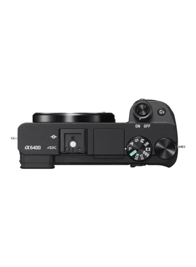 Alpha A6400 Mirrorless Camera With 18-135Mm Lens Kit, 24.2 Mega Pixel Compact Aps-C Interchangeable Lens Digital Camera With Real-Time Eye Auto FocUS, 4K Video & Flip Up Touchscreen, Ilce-6400M - Image 7