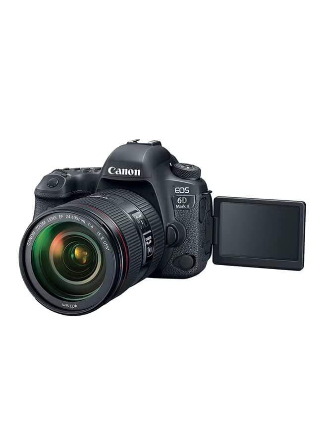 EOS 6D Mark II DSLR With EF 24-105mm f/4L IS II USM Lens 26.2MP LCD Touchscreen - Image 4