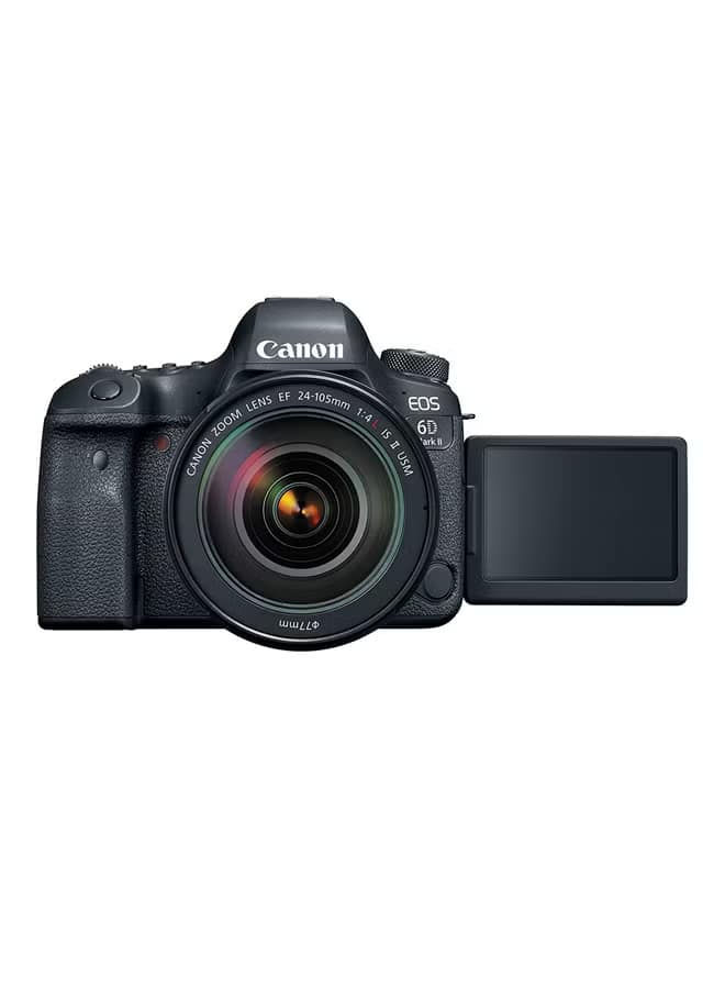 EOS 6D Mark II DSLR With EF 24-105mm f/4L IS II USM Lens 26.2MP LCD Touchscreen - Image 5