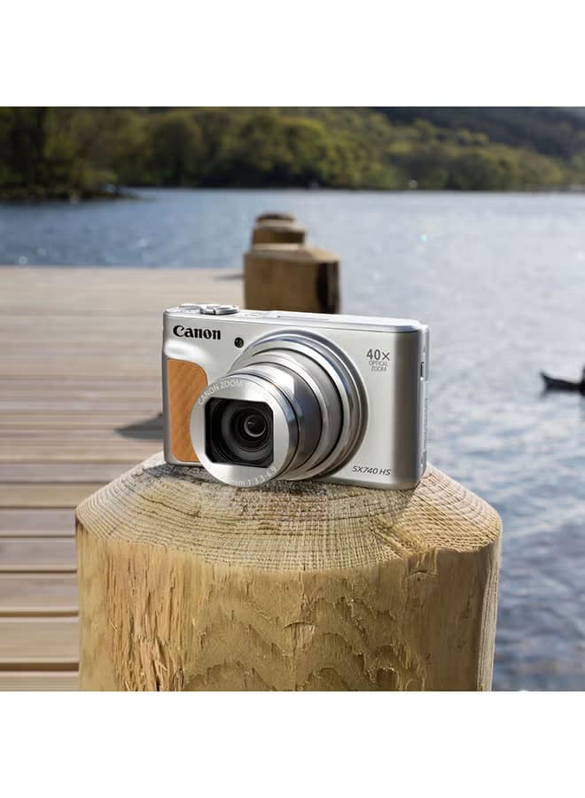 PowerShot SX740 HS Point And Shoot Camera 20.3MP 40x Zoom With Tilt LCD Screen, Built-In Wi-Fi And Bluetooth - Image 8