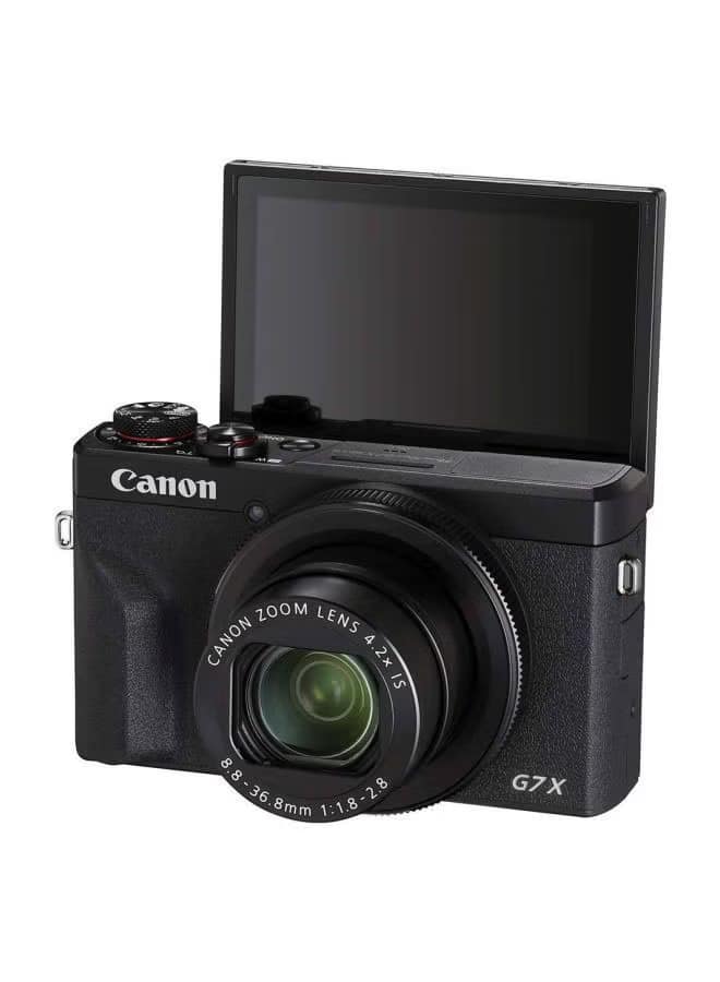 PowerShot G7 X Mark III Point And Shoot Camera 20.1MP 4.2x Zoom With Tilt Touchscreen, Built-In Wi-Fi And Bluetooth Black - Image 4