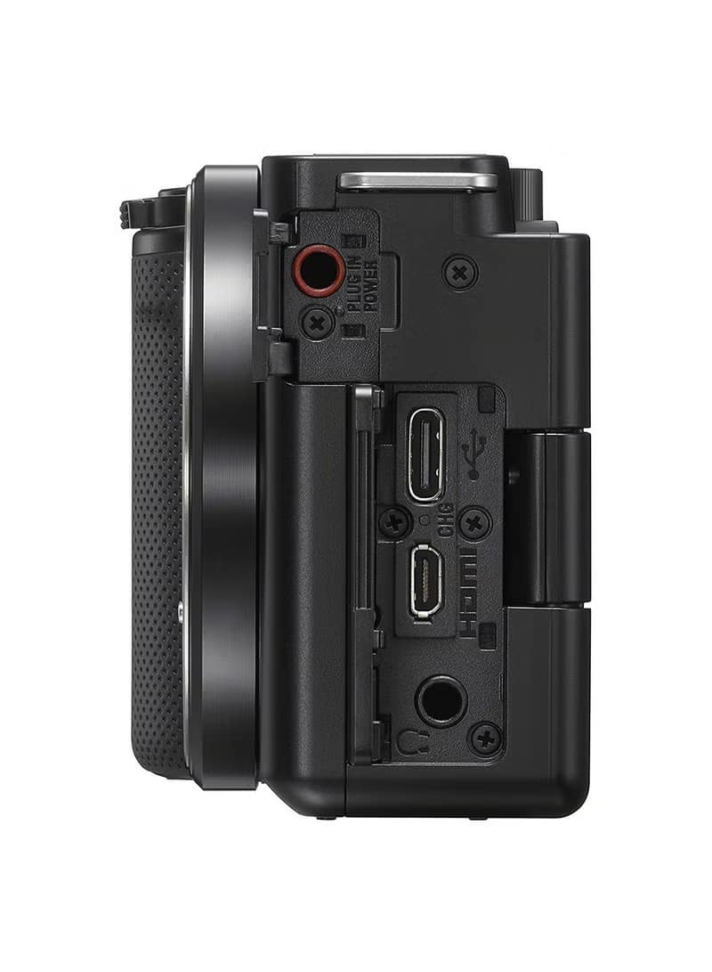 Alpha ZV-E10L Interchangeable Lens Vlog Digital Camera with 16-50 mm Lens and Free Wireless Grip with remote control and tripod feature, 24.2MP, Black - Image 6