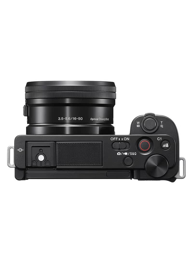 Alpha ZV-E10L Interchangeable Lens Vlog Digital Camera with 16-50 mm Lens and Free Wireless Grip with remote control and tripod feature, 24.2MP, Black - Image 7